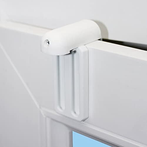 MADECOSTORE Versterkte raamhouder wit, 2 stuks