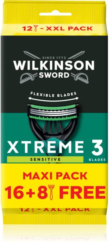 Wilkinson Sword Xtreme 3 Sensitive rasoirs jetables pour homme