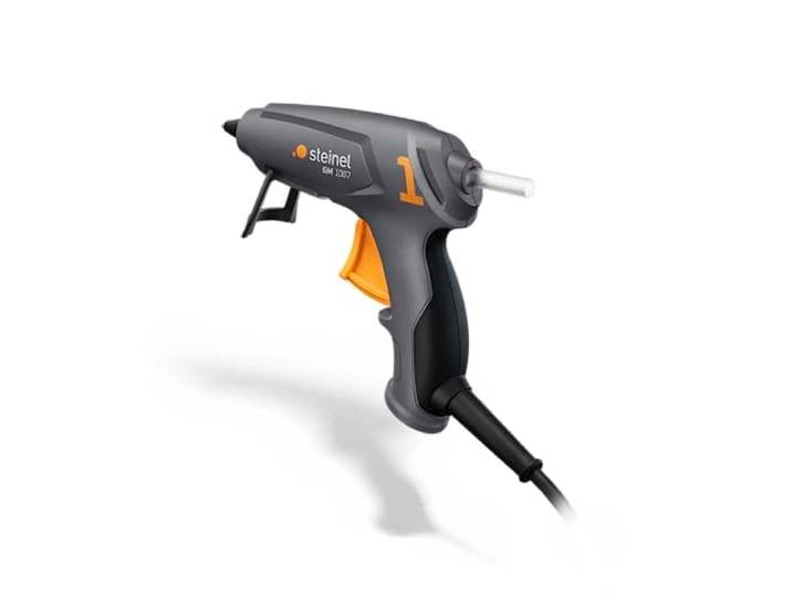 Steinel Pistolet à colle GlueMatic 1007\, 20x bâtons de colle 7 mm petit pistolet à colle chaude\, 1.5 m de câble\, bricolage\, décoration