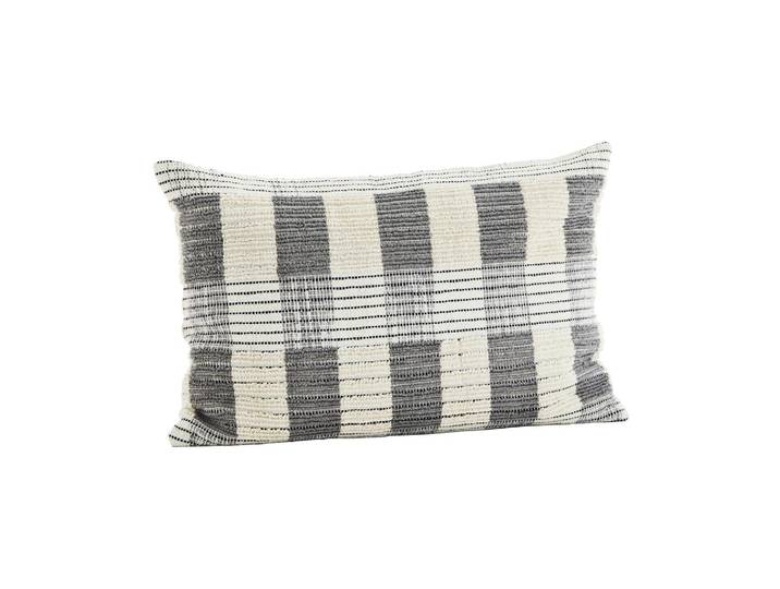 Housse de coussin en coton gris Cugris