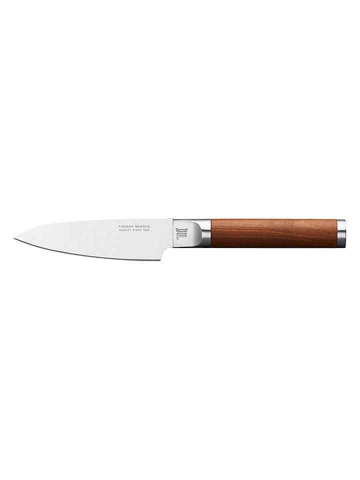 Fiskars Universalmesser ''Norden Cooking'' in Braun/ Silber - (L)10,6 cm - onesize