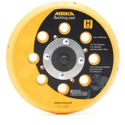 MIRKA STÜTZTELLER Ø 125mm 5/16 Gewinde Grip 28H hart VPE: 1 Stück (8292502021)"