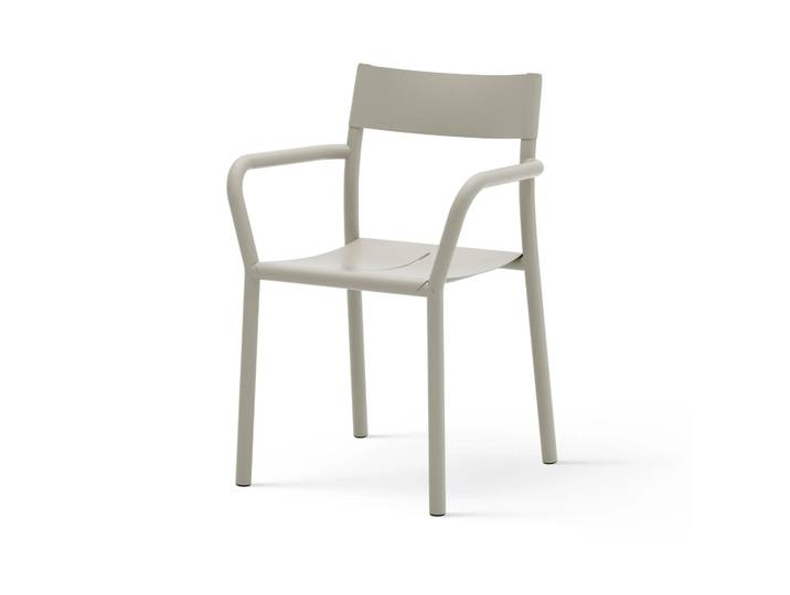 New Works Chaise May Armchair Outdoor Light Grey
