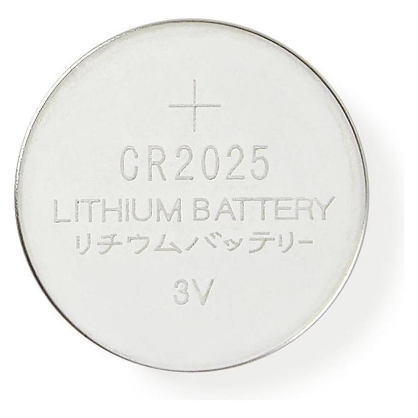 Nedis Lithium-Knopfbatterie CR2 025 3 V 5 Stück (5 Stk., CR2025) (BALCR20255BL)