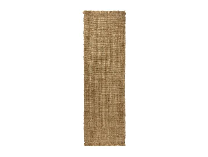 Ferm Living Chemin de couloir Athens Natural, 80x250 cm