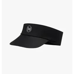 BUFF Herren PACK RUN VISOR R-SOLID BLACK, Größe ONE SIZE in Schwarz Schwarz
