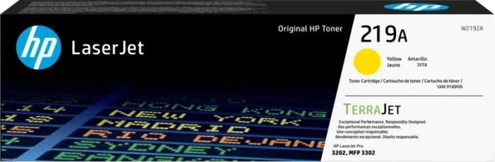 HP W2192A Nr. 219A gelb, 1200 Seiten