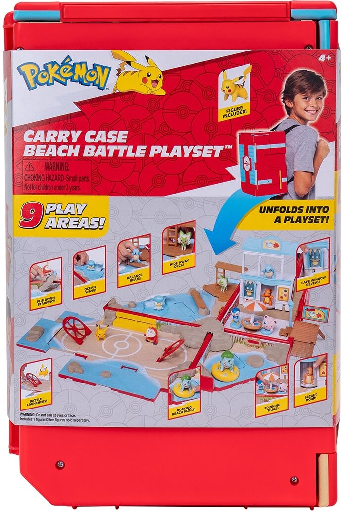 Bizak Playset transformable Región de Alola Pokémon .