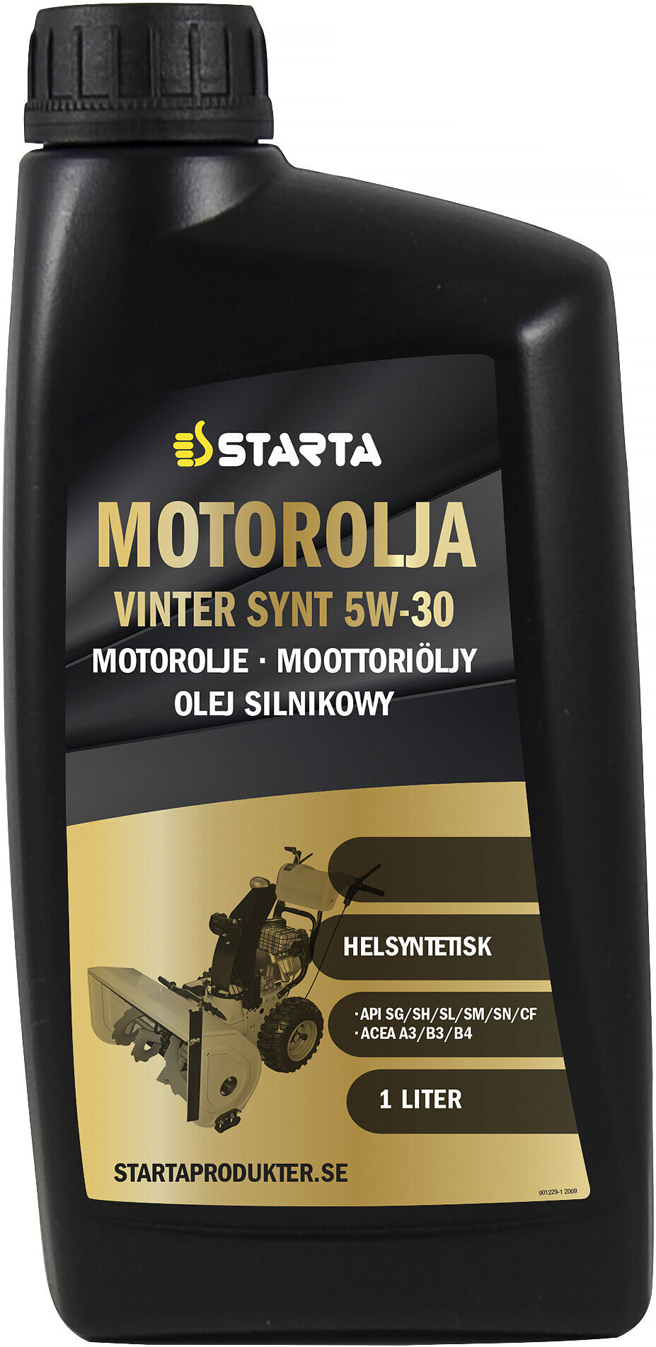 Starta Motorolja Winter, syntet, 5W-30, 1 l