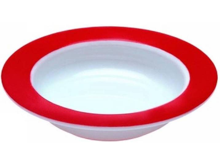 Kom - wit-rood - Ornamin