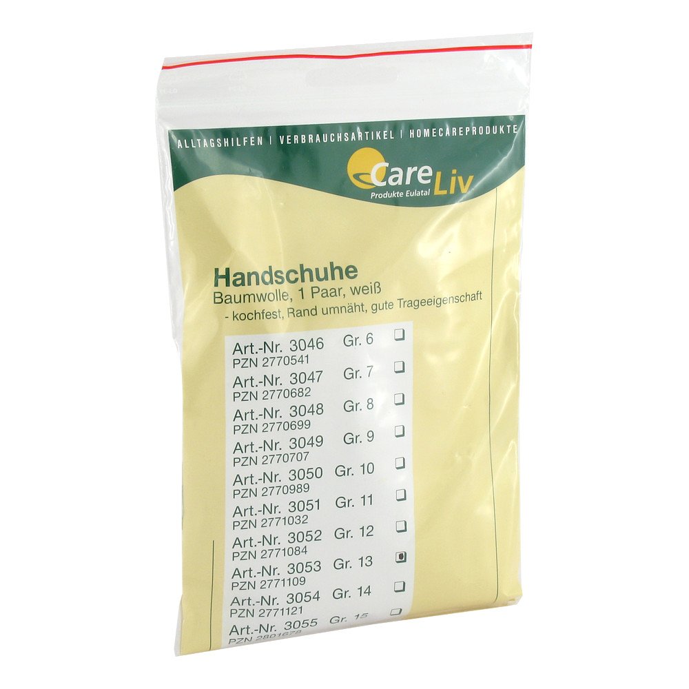 Careliv Produkte OHG Handschuhe Baumwolle Größe 13 02771109