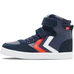 hummel Slimmer Stadil Leather High Sneaker Kinder 7666 - peacoat 35