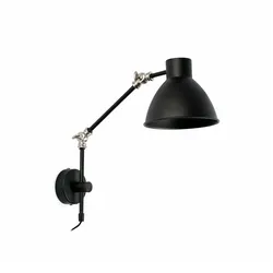 Faro Wandleuchte CELIA, E14, IP20, schwarz FAR-40070