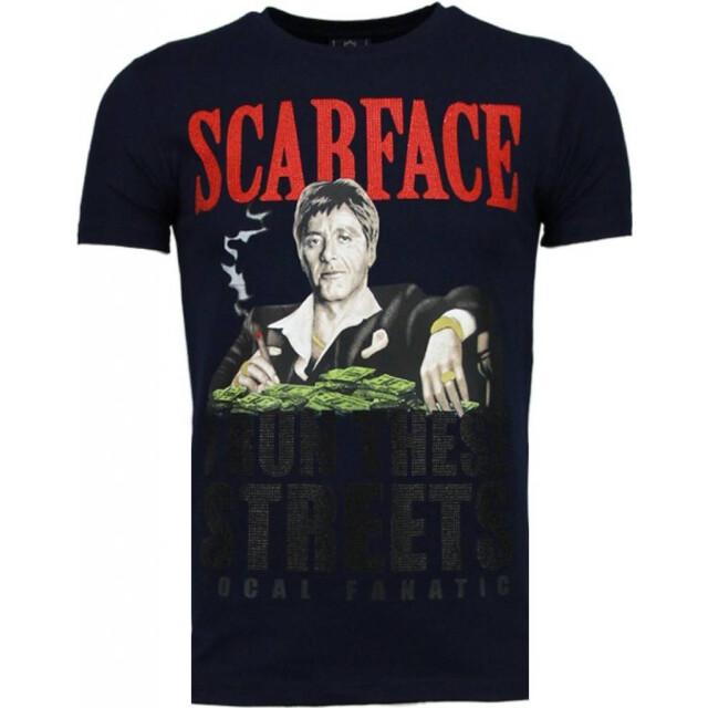 Local Fanatic Scarface boss rhinestone t-shirt