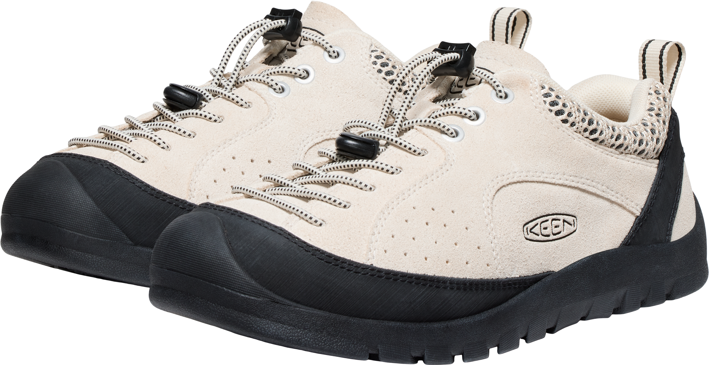 Sneaker KEEN "JASPER "ROCKS" SP", Damen, Gr. 41, schwarz (birch, schwarz), Leder, Synthetik, Schuhe Sneaker birch, schwarz 41