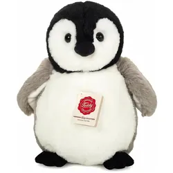 Teddy Hermann Pinguin, Plüschtier, Kuscheltier, Stofftier, Plüsch, Grau-Weiss, 25 cm, 900436 (25 cm)