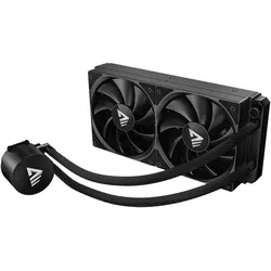 Savio NOX 240 mm Prozessor, CPU Wasserkühler, Schwarz