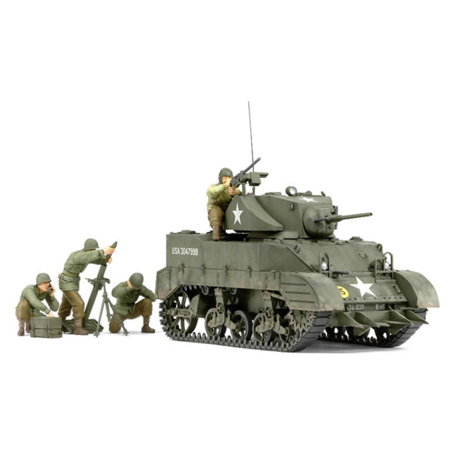 Tamiya US Light Tank M5A1 Pursuit Operation Set (TAM 35313)