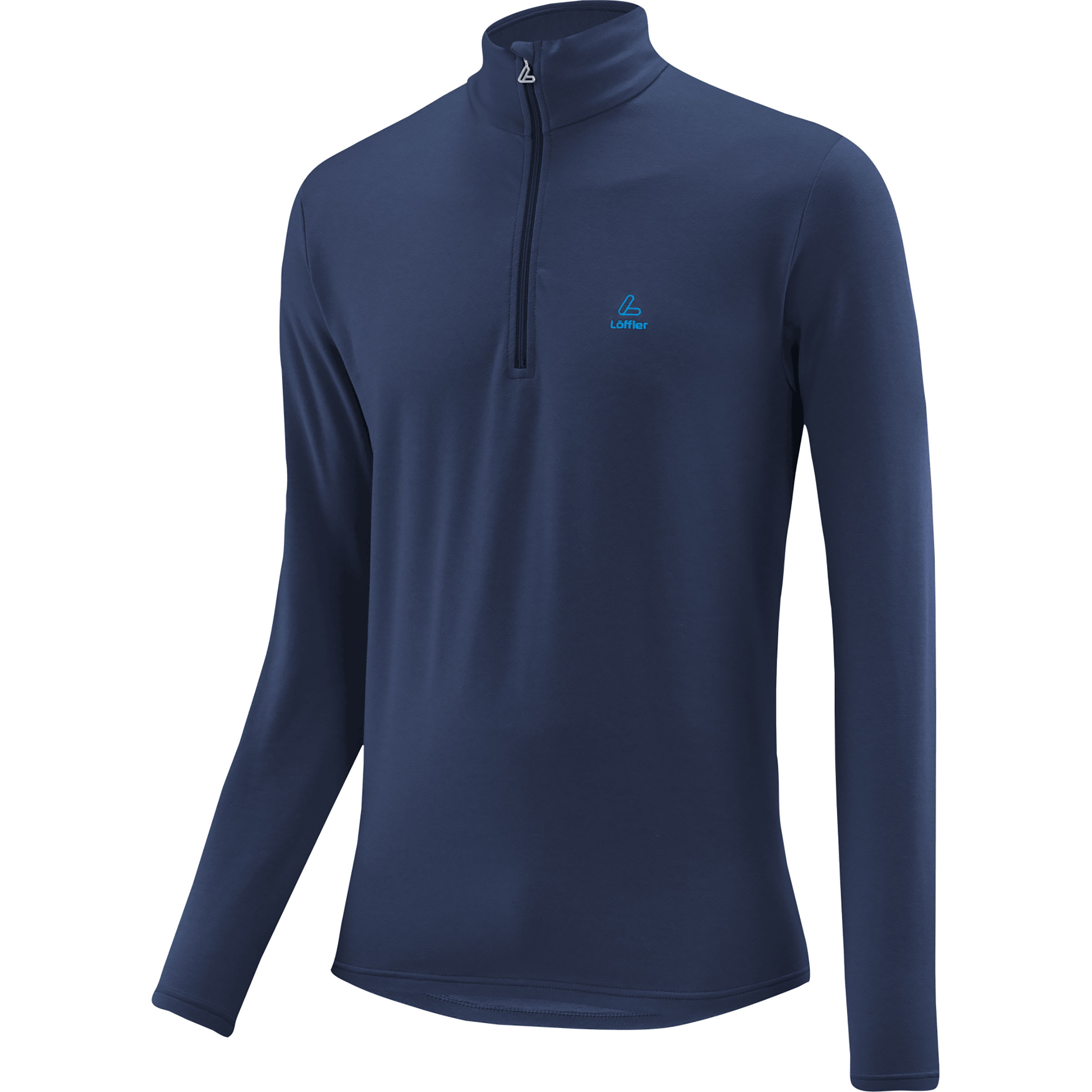 Löffler Basic CF Transtex Herren Longsleeves blau Größe XL Trekking Elastisch