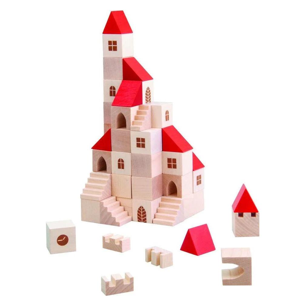 Detoa GEBÄUDE-Set STADT aus Legno (md-14433)