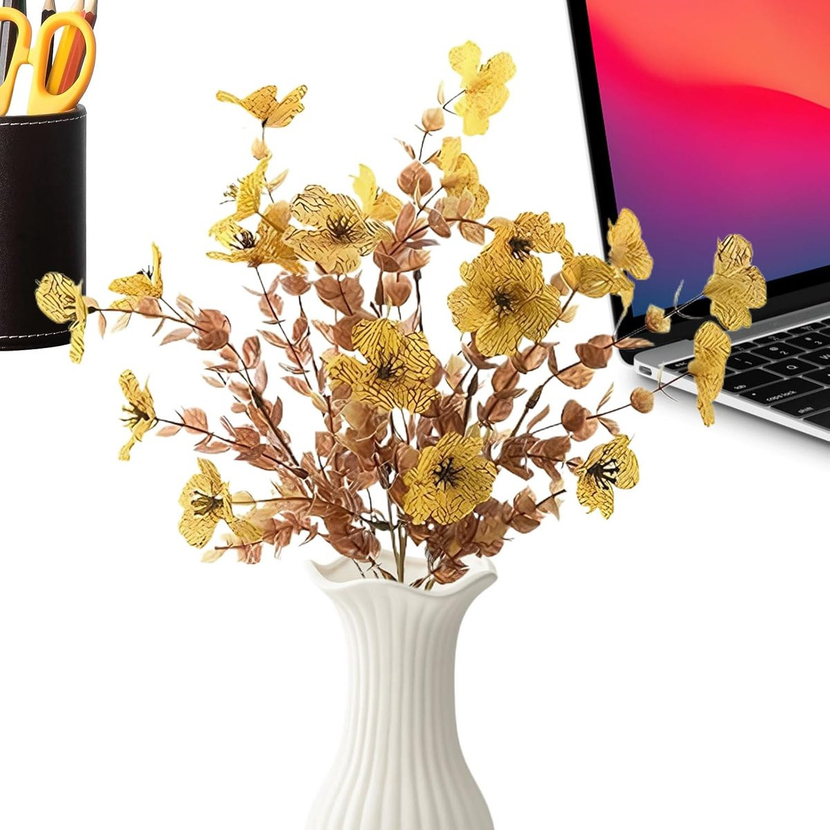 Kunstbloemen Decoratie Droogboeket Stijl A - 31 x 16 cm