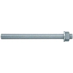 Fischer 10x Ankerstange FIS A M 8 x 90 mm galvanisch verzinkt Stahlgüte 5.8 - 90274