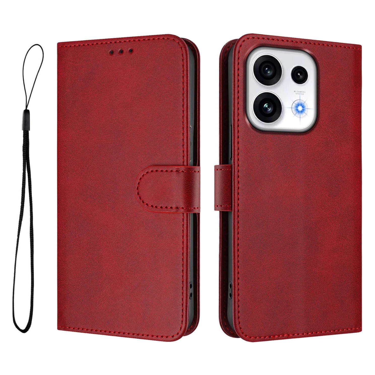 Cover-Discount OPPO Reno16 / Reno16 Pro - Glänzendes Hüllen Etui mit Handschlaufe (Oppo Reno 16, Oppo Reno 16 Pro) (76481984)