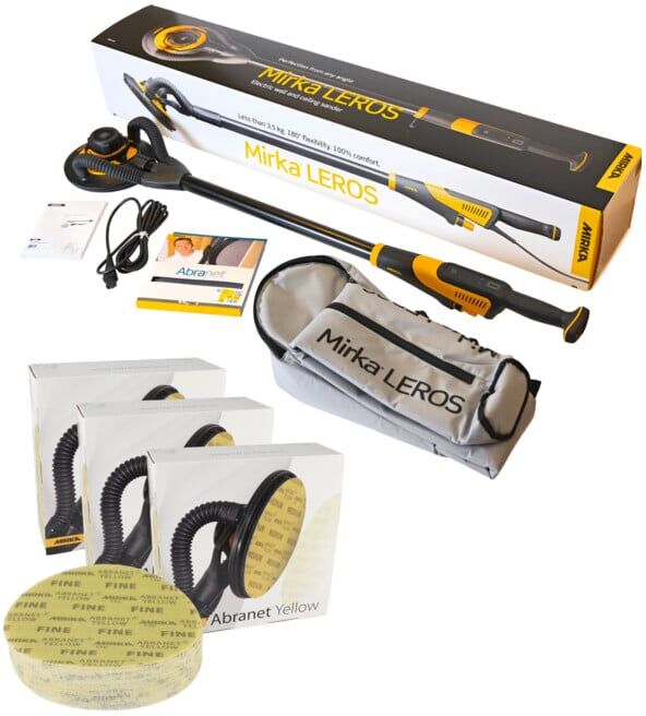 Mirka LEROS-System AY Système de ponçage Small (KIT2601JCDMDE)