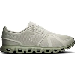 On Herren Cloud 6 Freizeitschuh - 47.5 - Brume/Olive