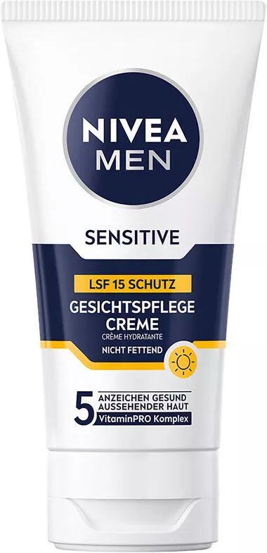 Nivea - Sensitive Gesichtspflege Creme LSF 15, 75 ml