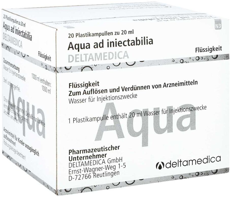 Aqua Ad Iniectabilia Plastik