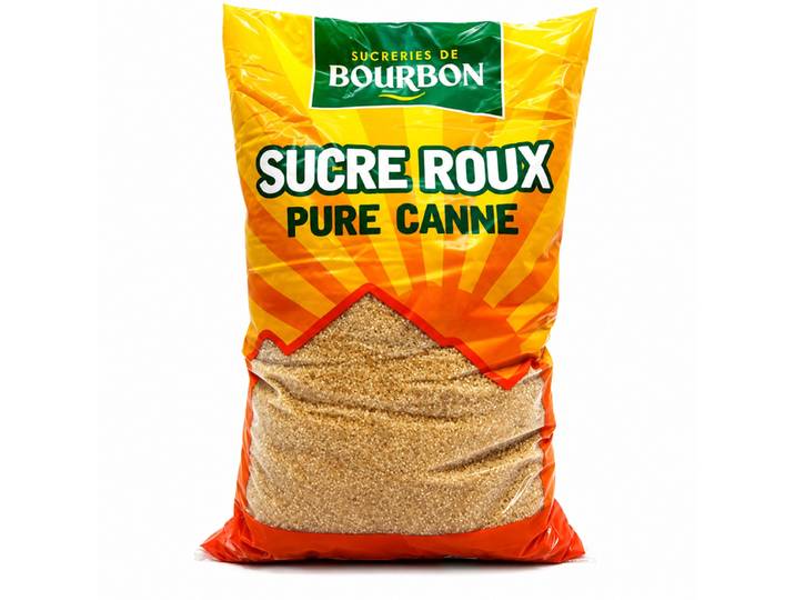 SUCRERIE DE BOURBON Sucre Roux 1kg