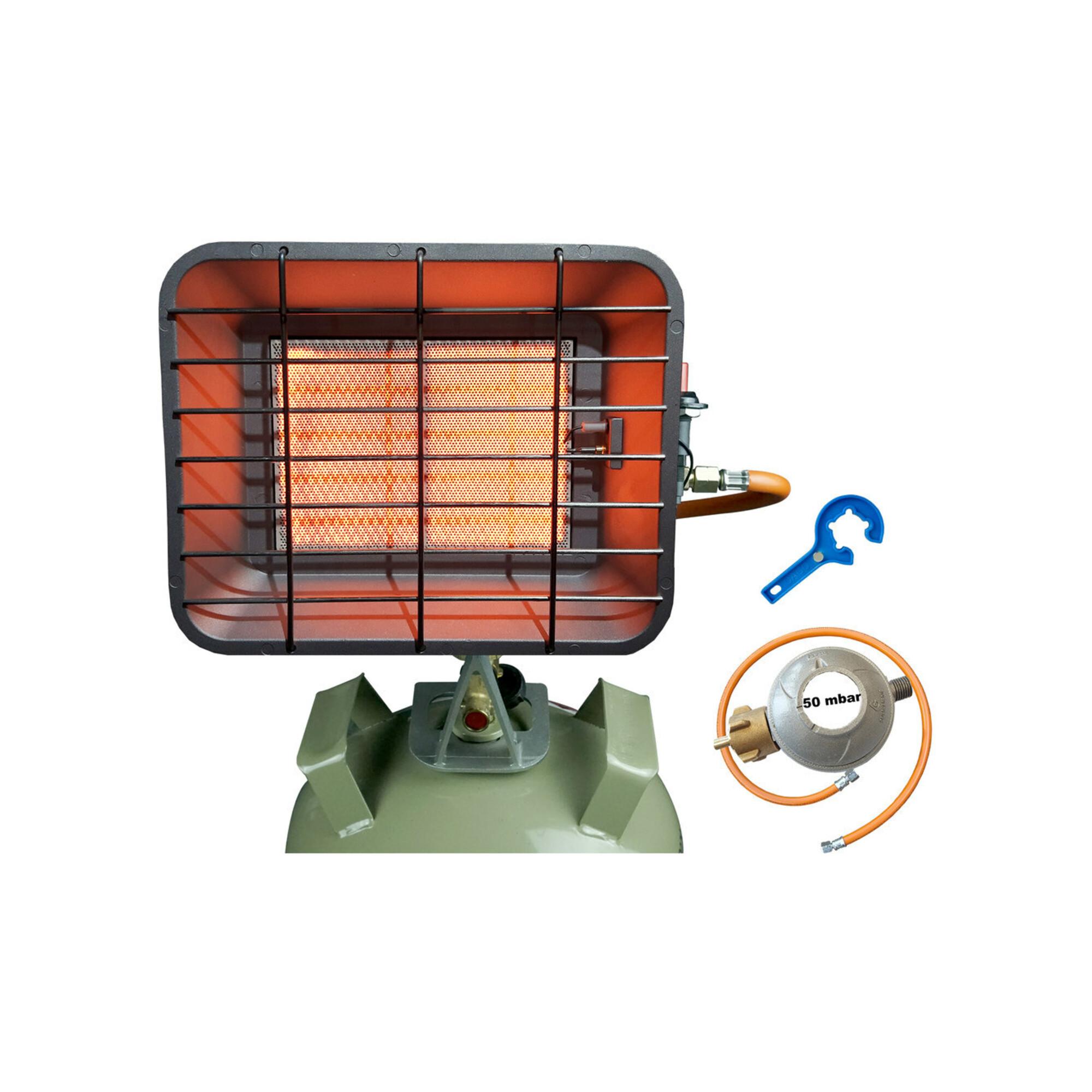 BLUECRAFT Infrarot Aufsteckstrahler BC4200PZ mit Piezozündung ; Stellfeld & Ernst (4260020513737)