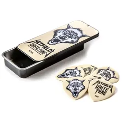 Dunlop Flow Pick Hetfield White Fang 1.14 Player's Pack 6 Stück - Plektrum