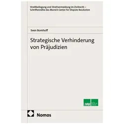 Strategische Verhinderung von Präjudizien, Fachbücher von Sven Bomhoff, Sven (Dr.), Bomhoff