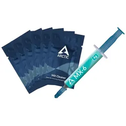 ARCTIC MX-6 ULTIMATE Performance Wärmeleitpaste + MX Cleaner