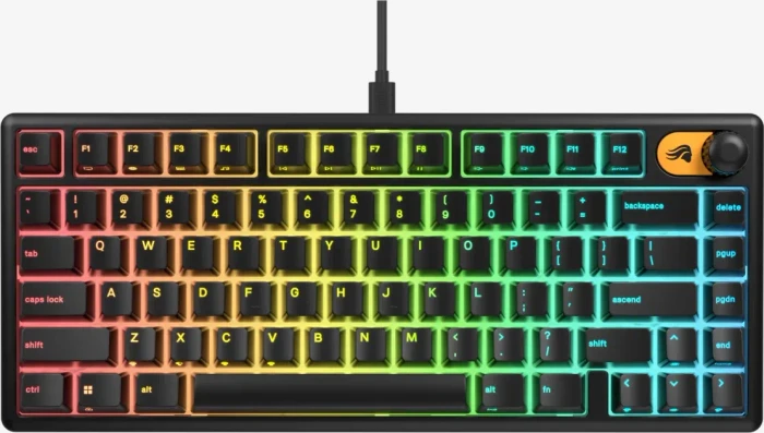 Glorious GMBK 75% Customizable RGB Gaming Keyboard - US