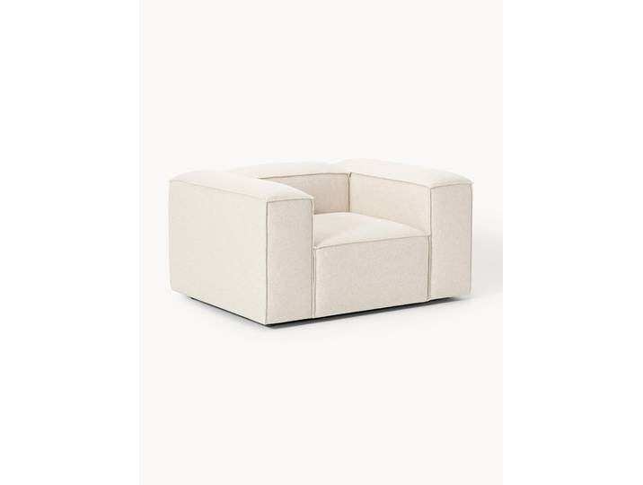 Fauteuil en mélange de lin Lennon