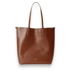 Polo Ralph Lauren für Damen. 428962757001 Braune Bellport Ledertasche (OSFA), Lässig