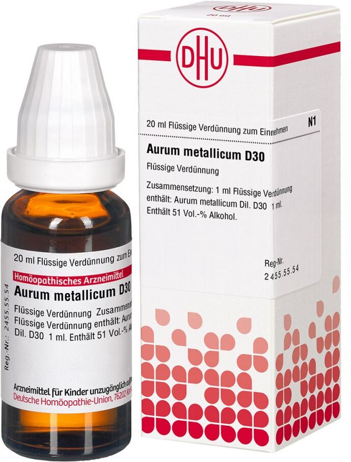DHU Aurum Metallicum D30 Dilution