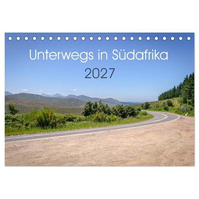 Unterwegs in Südafrika 2027 (Tischkalender 2027 DIN A5 quer), CALVENDO Monatskalender
