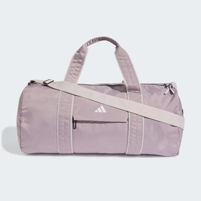 Sporttasche ADIDAS PERFORMANCE "YOGA DUFFEL M", Damen, rosa (preloved fig, ice lila), Obermaterial: 100% Polyester, Taschen Sporttasche, Yoga Tasche, Volumen 33,5 l