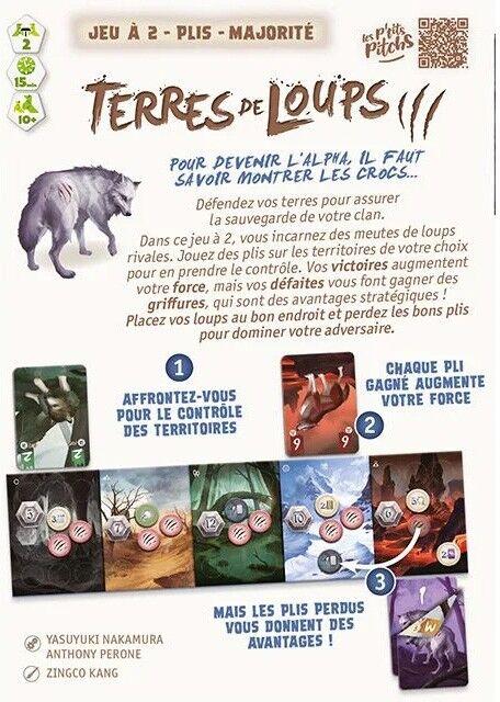 Origames TERRES DE LOUPS