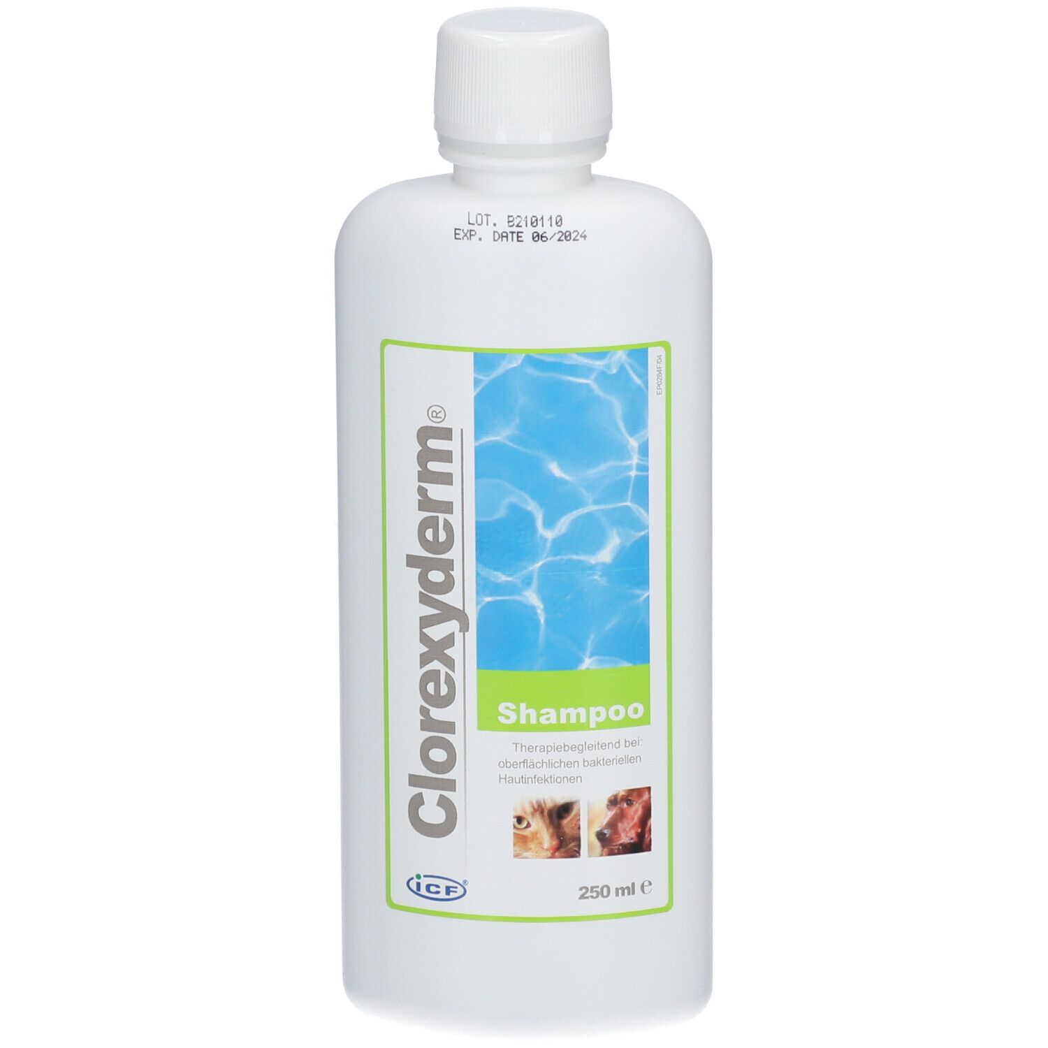 Clorexyderm Shampoo f.Hunde/Katzen 250 ml
