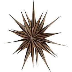 Toppu Weihnachtsdekoration 40 cm, braun-schwarz