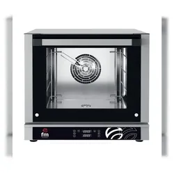 Digitaler elektrischer Umluftofen für 4 Bleche 430x340 Frontöffnung RXD 384