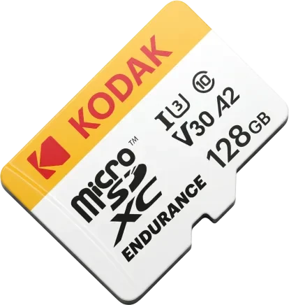 128GB Kodak microSD UHS-I U3 A2 Endurance