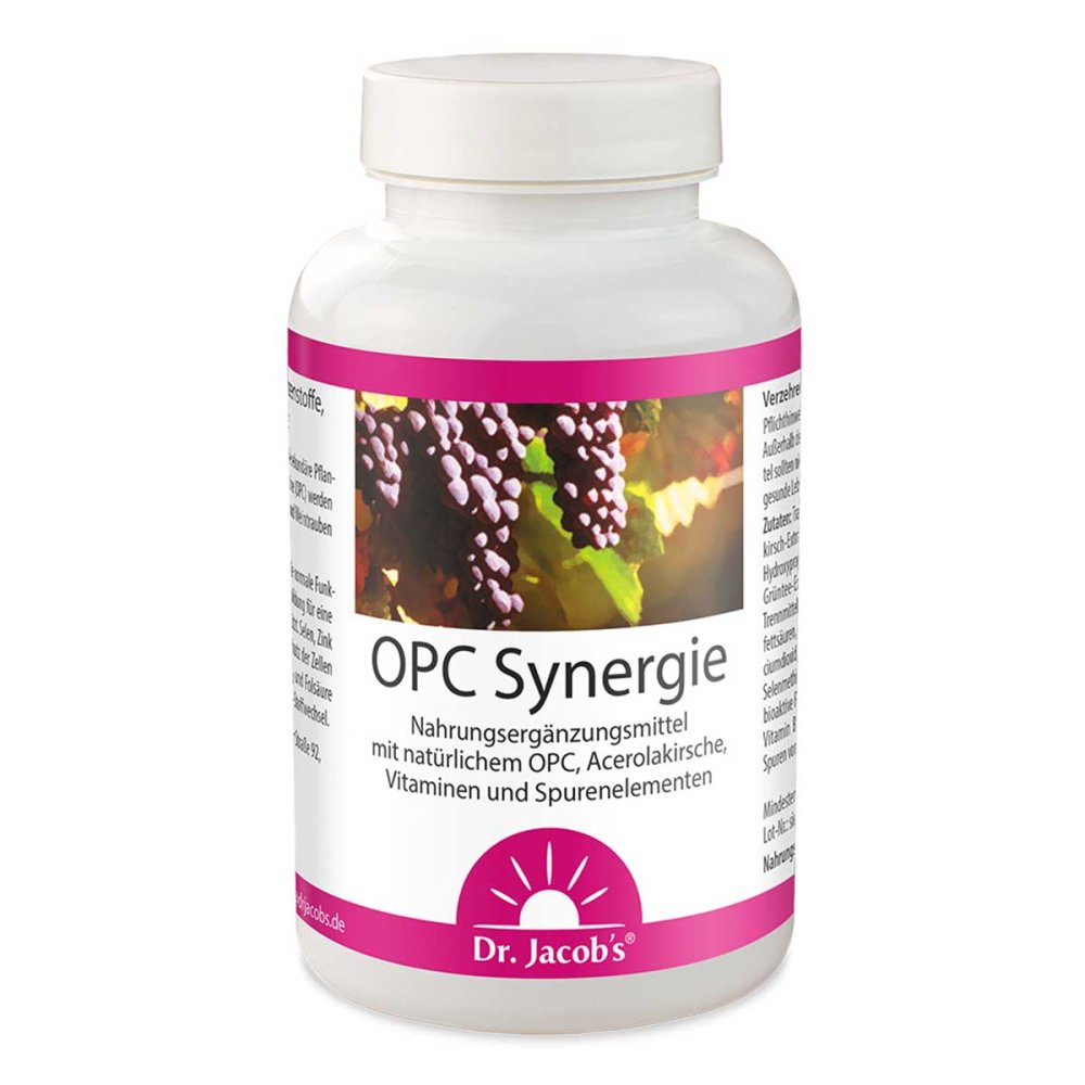 Dr. Jacob's Medical GmbH Dr. Jacob's OPC Synergie Traubenkernextrakt mit Acerola 01054469