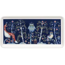 Iittala Taika Teller rechteckig Blau, Teller, Blau