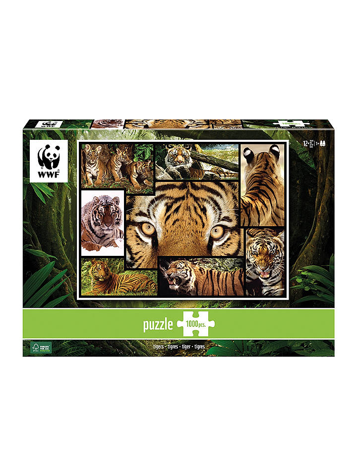 ambassador 1.000tlg. Puzzle "Tiger" - ab 12 Jahren - onesize